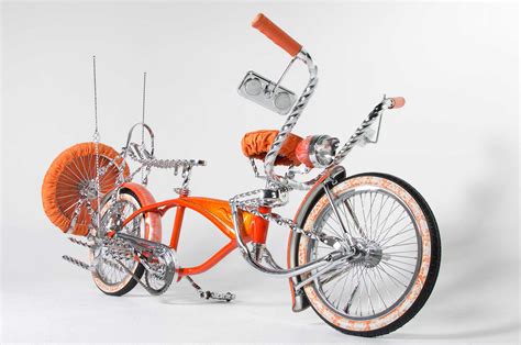 Each bike is custom-designed andor adorned, and therefore are frequently designed for competition in shows. . Lowrider bike